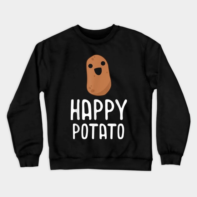 Happy Potato  Potato , Gift Vegetabe Basic Novelty Crewneck Sweatshirt by GWCVFG